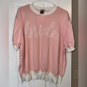 Queen Of Sparkles Bride Top- XL